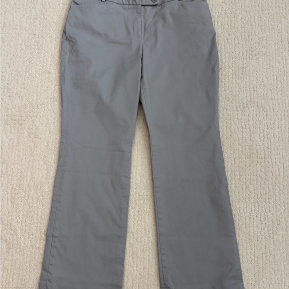 Talbots Pants - Talbots Light Gray Chino Trousers